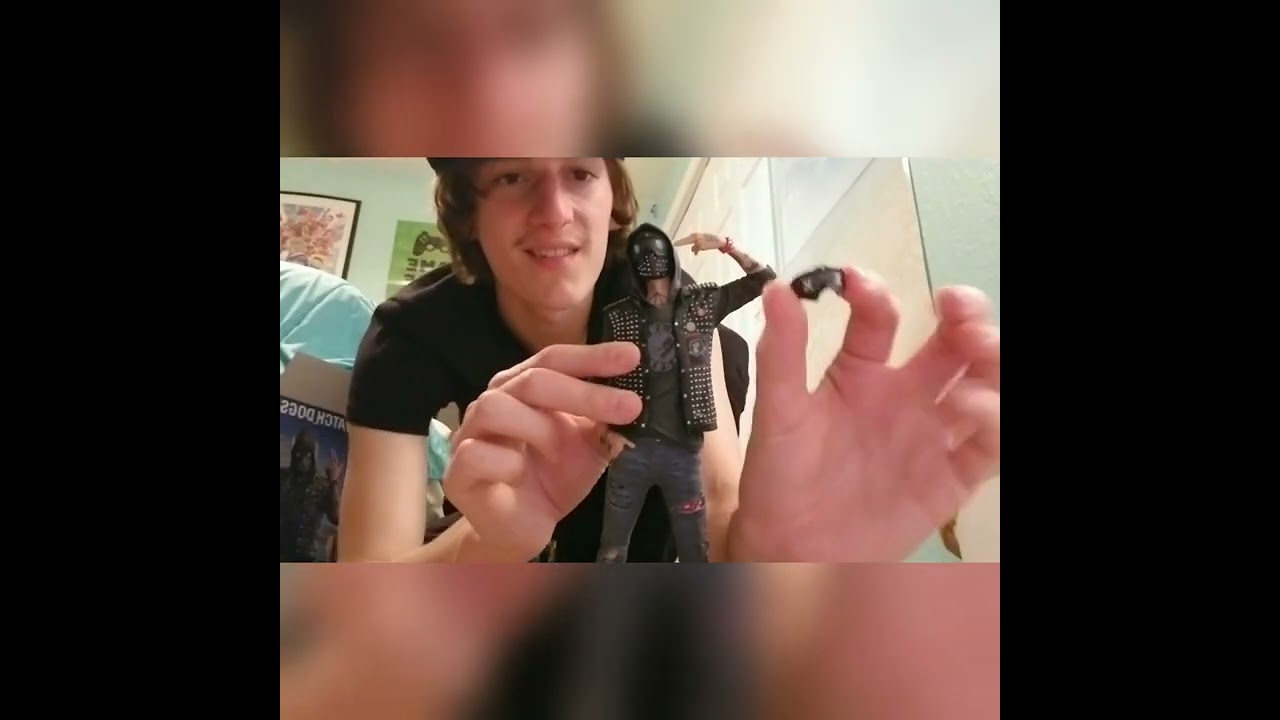 Me opening a watch dogs 2 wrench figure.