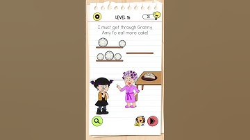 Brain Test 4  | Level -16  Brain teaser Gameplay For Android #shorts #braintest #brain #braindom