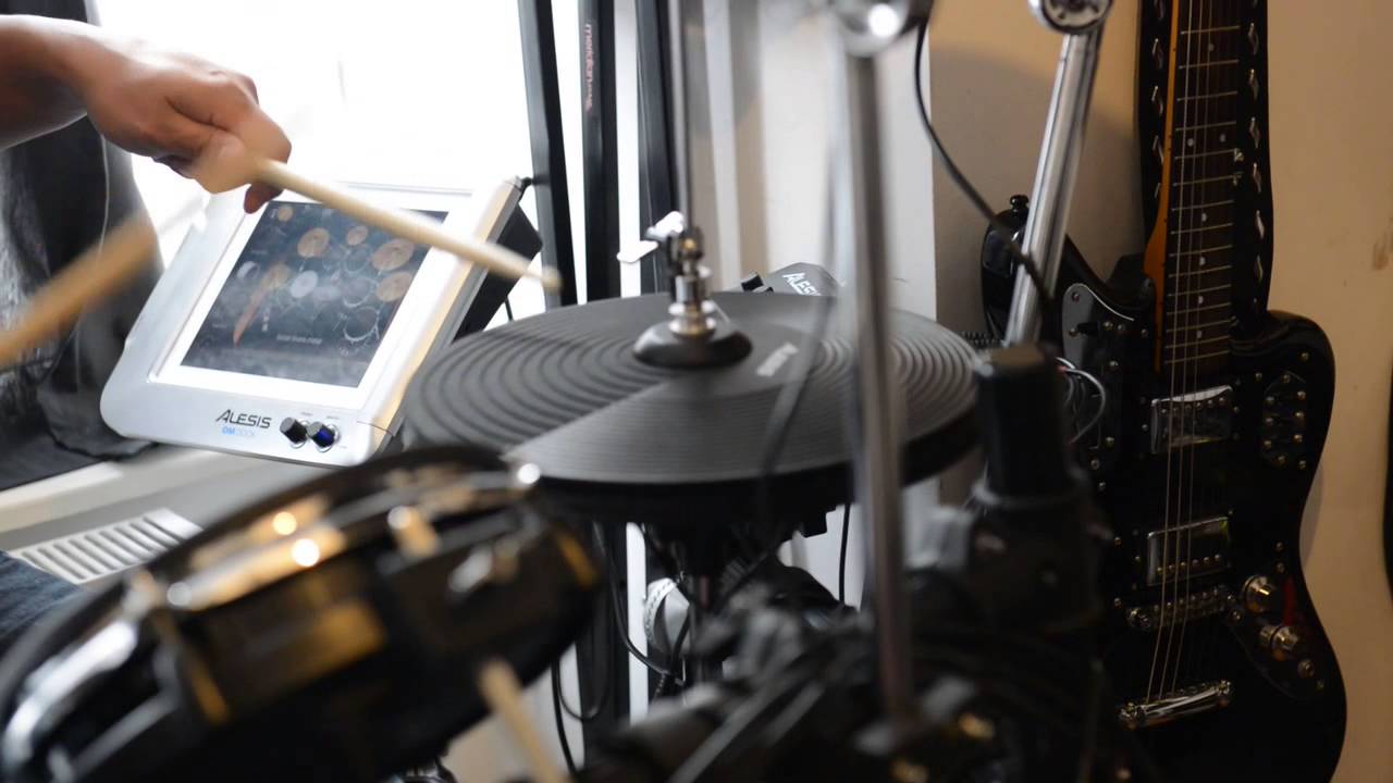 Bateria Alesis DM10 pro X hi hat cymbal teste YouTube
