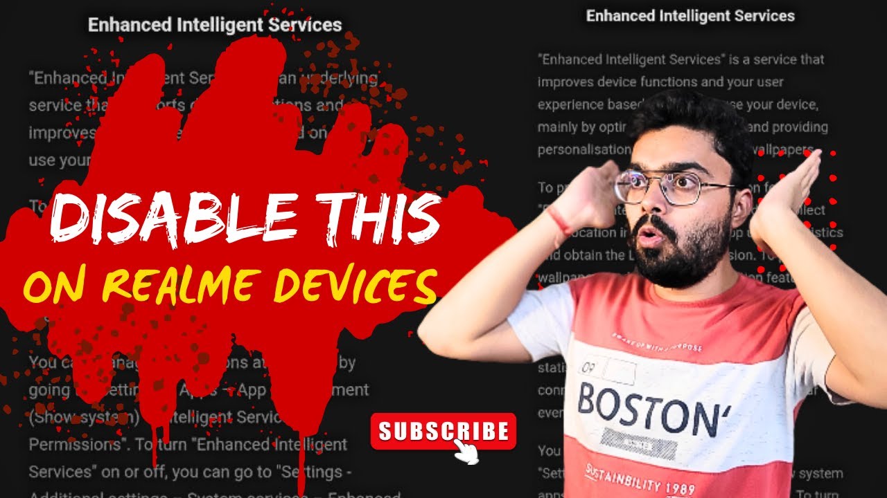 DISABLE THIS NOW ON REALME DEVICES - Enhanced Intelligent Services 😲