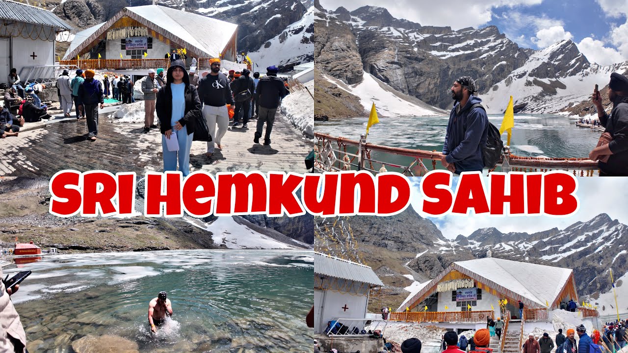 Darshan Sri Guru Hemkund Sahib || Barf Naal Dhakeya Sarovar