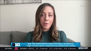 Nicole Auerbach Talks Big Ten Football Schedule Announcement