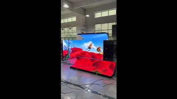 P1 53 Flexible LED Display Modules Customized Small Pixel Pitch Curved LED Display Screen Indoor LED