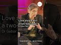 Love should be a two way valve | Dr Gabor Maté