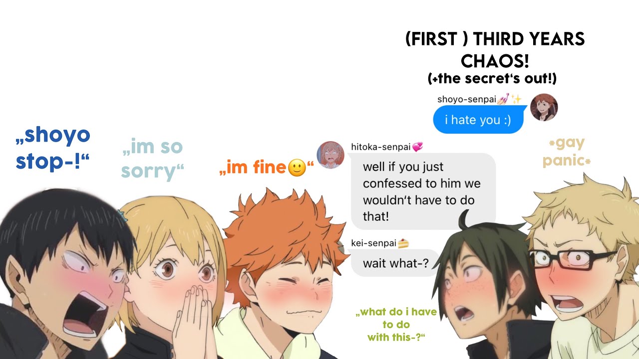 (First)Third years chaos!|Part 2||Tsukihina Fluff|Haikyuu|「 𝐁𝐚𝐤𝐚𝐬𝐡𝐢𝐦𝐚𝐚 」