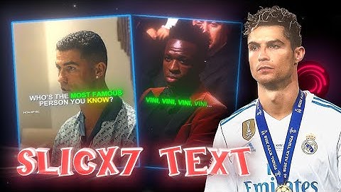 Full  @slicx7  Text Tutorial No Alight Motion (+Preset)