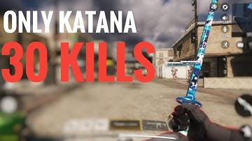 30 KILLS Only Katana Challenge in Multiplayer|CODM|MR YOUTUBE|#codmobile #youtube #callofduty
