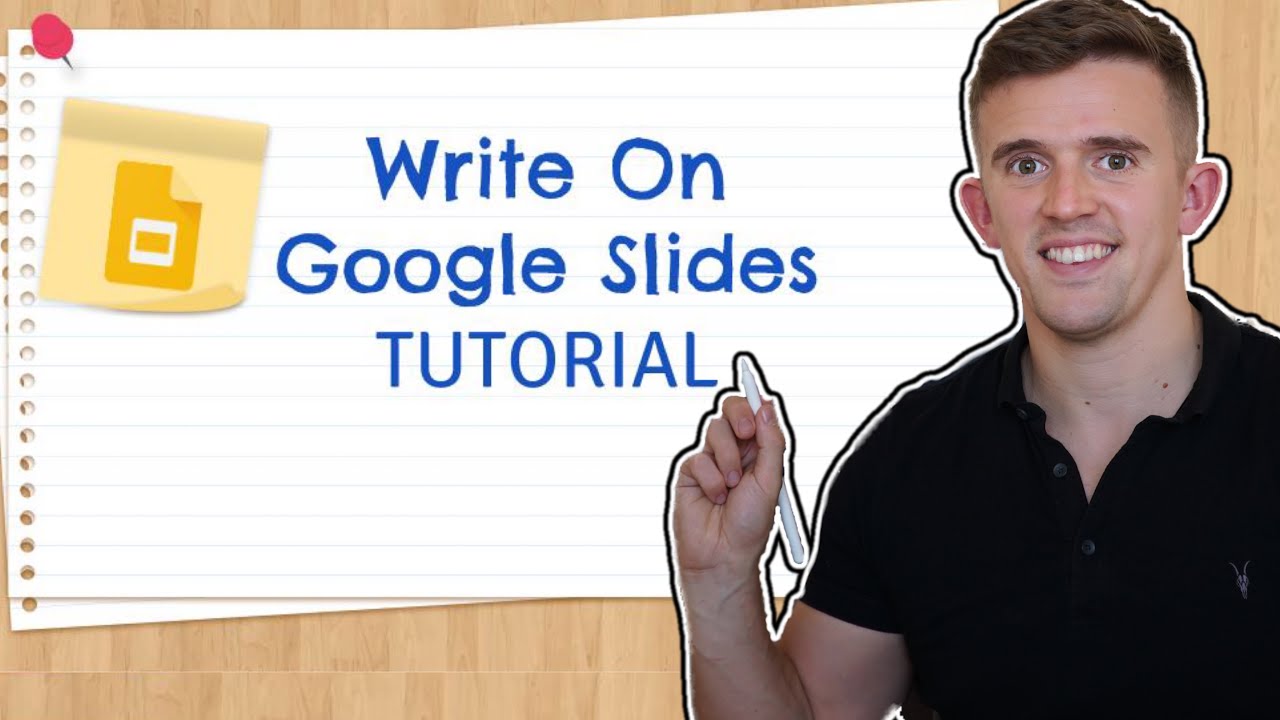 writing on google slides in presentation mode