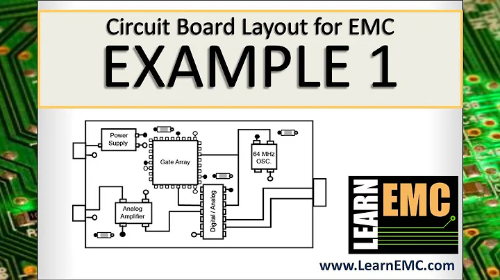Circuit Board Layout for EMC: Example 1