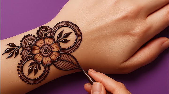 New stylish front hand mehndi design | Easy mehndi design | simple mehndi | mehandi design | Mehndi