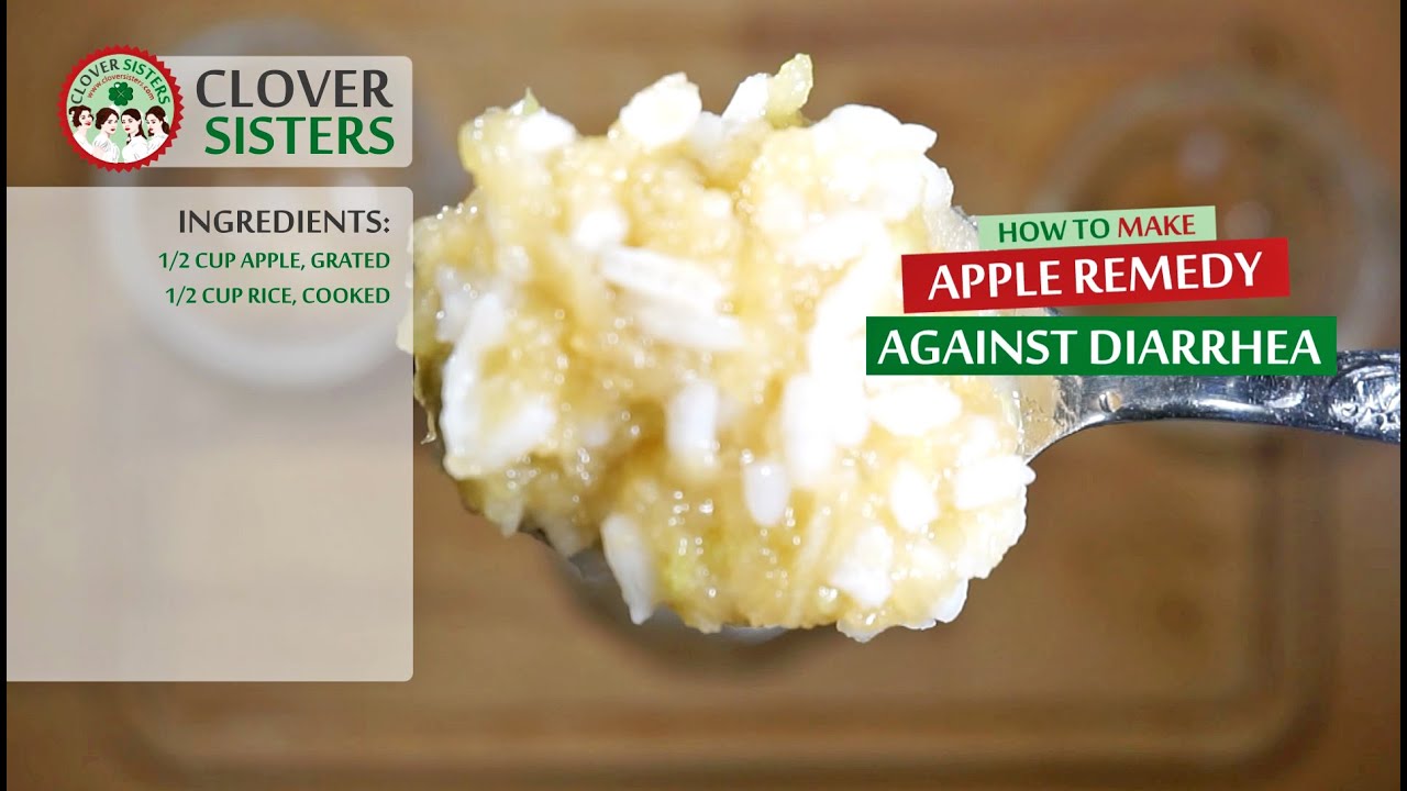 Apple remedy against diarrhea YouTube