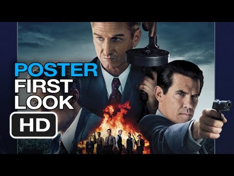 Gangster Squad - Poster First Look (2013) Ryan Gosling Sean Penn Movie HD