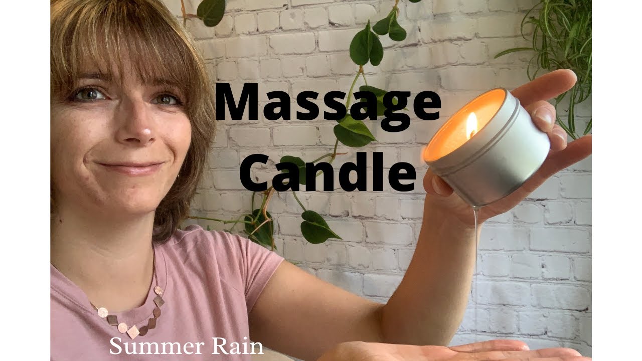 How To Make Romantic Massage Oil Candles Free Recipe Youtube