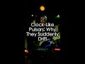 Clock-Like Pulsars: Why They Suddenly Drift