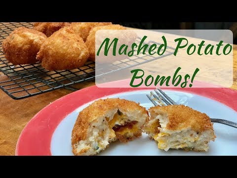 Stuffed Mashed Potato Bombs