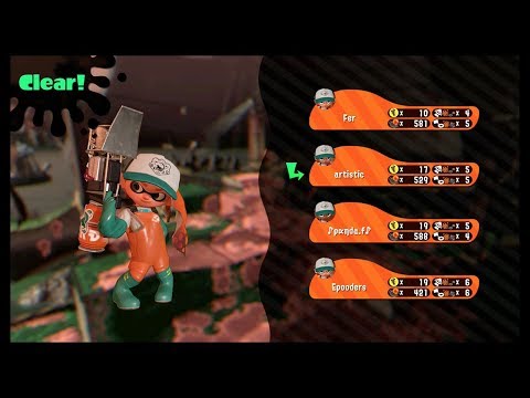 Splatoon 2 | Salmon Run Mystery Weapon Sessions