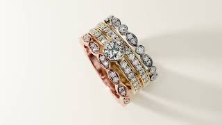 Ring combinations - Jewelry Visualization - TG Design