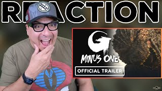 GODZILLA MINUS ONE Official Trailer Reaction!! | Toho Studios | Takashi Yamazaki