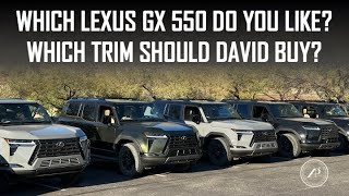 WHICH 2024 LEXUS GX 550 DO YOU LIKE WHICH TRIM/COLOR SHOULD I BUY