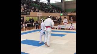 空手道 地区大会 二回戦