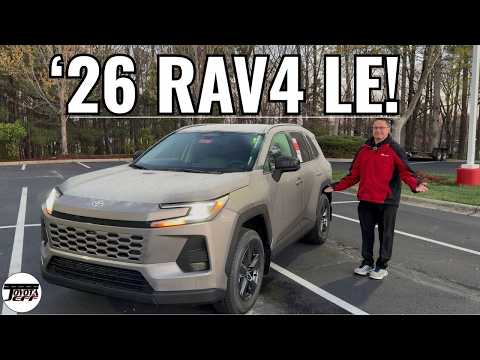 *1st* 2026 Toyota Rav4 Le Review & Key Features!