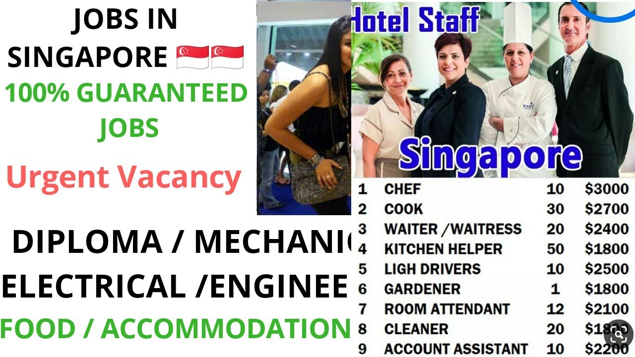 KITCHEN HELPER JOBS IN SINGAPORE 🇸🇬🇸🇬 / SALARY 40,000-1, 20,000 RS ...