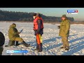 Сотрудники МЧС провели профилактические беседы с рыбаками (ГТРК Вятка)
