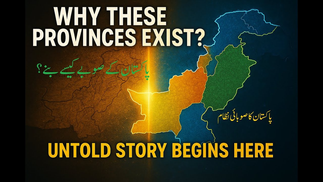 Pakistan Ke Subon Ki Mukammal Tareekh | Untold Complete History of Pakistan’s Provincial System