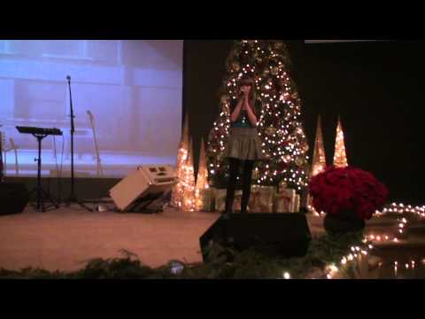 Teresa Dickinson Singing Silent Night by Taylor Sw...