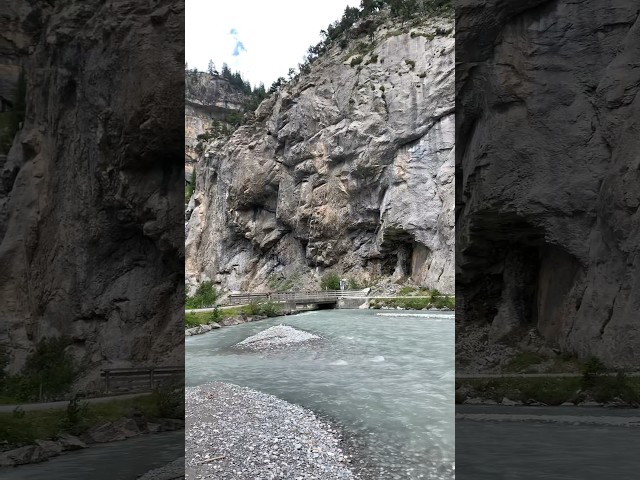 Kander River in the Gasterntal (Gastern Valley), Swiss Alps - Switzerland 🇨🇭 #swissalps #swissbeauty