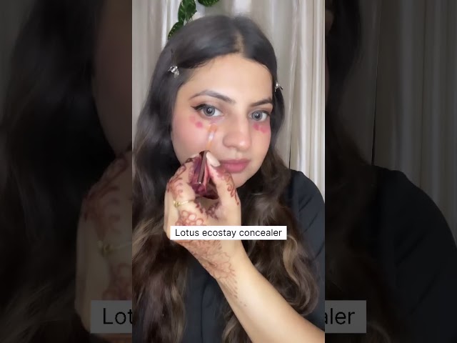 Bye Bye Dark Circles...Hello Flawless Base #lotusmakeup #beauty #concealerhacks