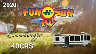 2020 Forest River Cedar Creek Cottage 40Crs Park Trailer Rv For Sale Fun N Sun Rv