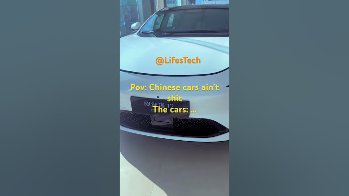 Avatar 12. Chinese luxury EV