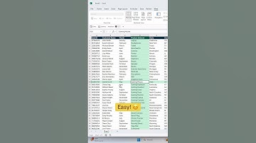 How to highlight the row and column of the active cell using Excel’s new Focus Cell tool. 👀 #excel