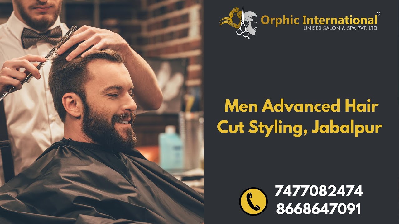 Men Advanced Hair Cut Styling Best Hair Cut Salon in Jabalpur Book