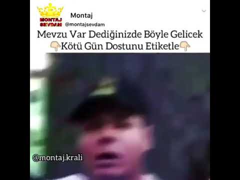 Mevzu var dediğinizde böyle gelicek kötü gün dostuna gönder😊