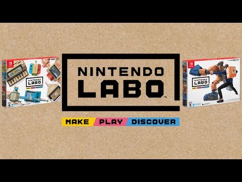 NINTENDO LABO: Nintendo Switch NEW INTERACTIVE EXPERIENCE! | LIVE Reactions With Abdallah!