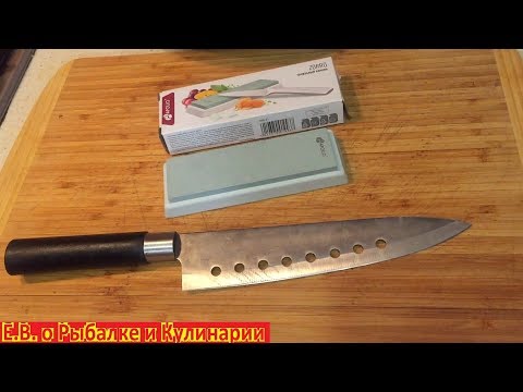 Как легко заточить дома кухонный нож.Как правильно точить нож на камне Точильный камень Apollo Zorro