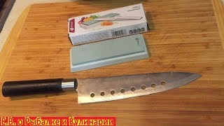 Как легко заточить дома кухонный нож.Как правильно точить нож на камне Точильный камень Apollo Zorro