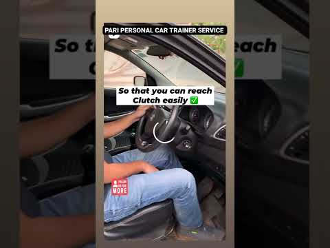 Adjust your seat properly to be a good driver on road.