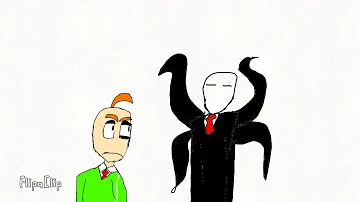 slenderman vs baldi