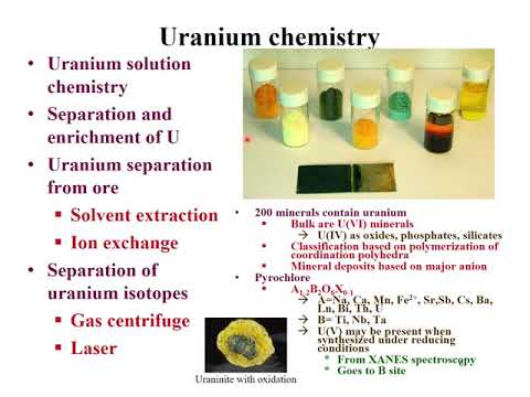 CHEM 418 Lecture 12 uranium Part 1