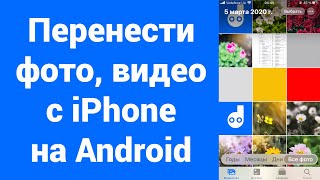 Как перенести фото и видео с iPhone на Android (Samsung, Huawei, Nokia, OPPO, OnePlus, Xiaomi др)