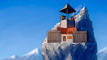 I Built a Sky base in Vanilla Rust...