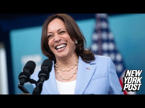 VP Kamala Harris laughs when asked about tragedy in Afghanistan | New York Post