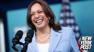 Full VP Kamala Harris laughs when asked about tragedy in Afghanistan | New York Post News