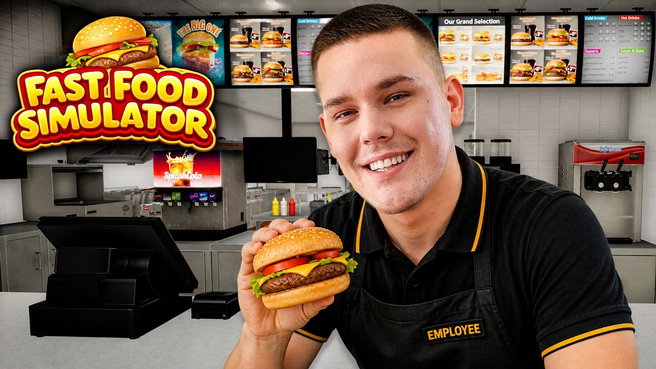 OTVORIO SAM SVOJ PRVI FAST FOOD RESTORAN! / Fast Food Simulator