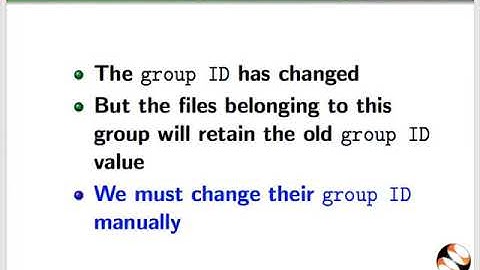 Modifying and Deleting Groups - English