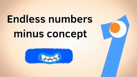 Endless numbers minus concept @Galaxite-m9b@zone_eee