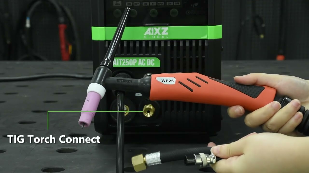 AIXZ AIT250P ACDC High Capacity 5in1 laser  can support MIG pulse co2 gas MIG TIG welding machine